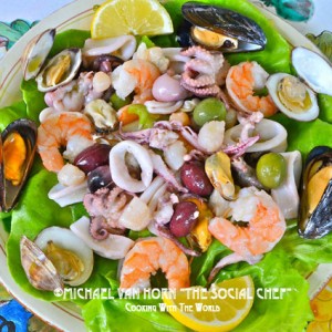 Mediterranean Seafood Salad