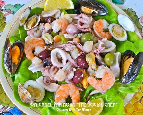 Mediterranean Seafood Salad
