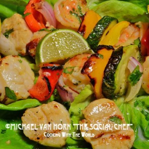 Seafood Lettuce Wraps