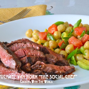Skirt Steak and Beans