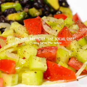 English Cucumber Salad
